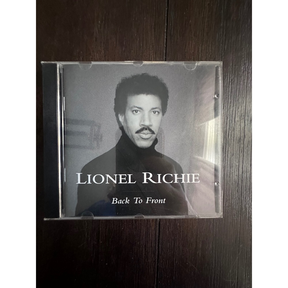 Lionel Richie Back To Front CD 1992 Motown Greatest Hits MOTD-6338